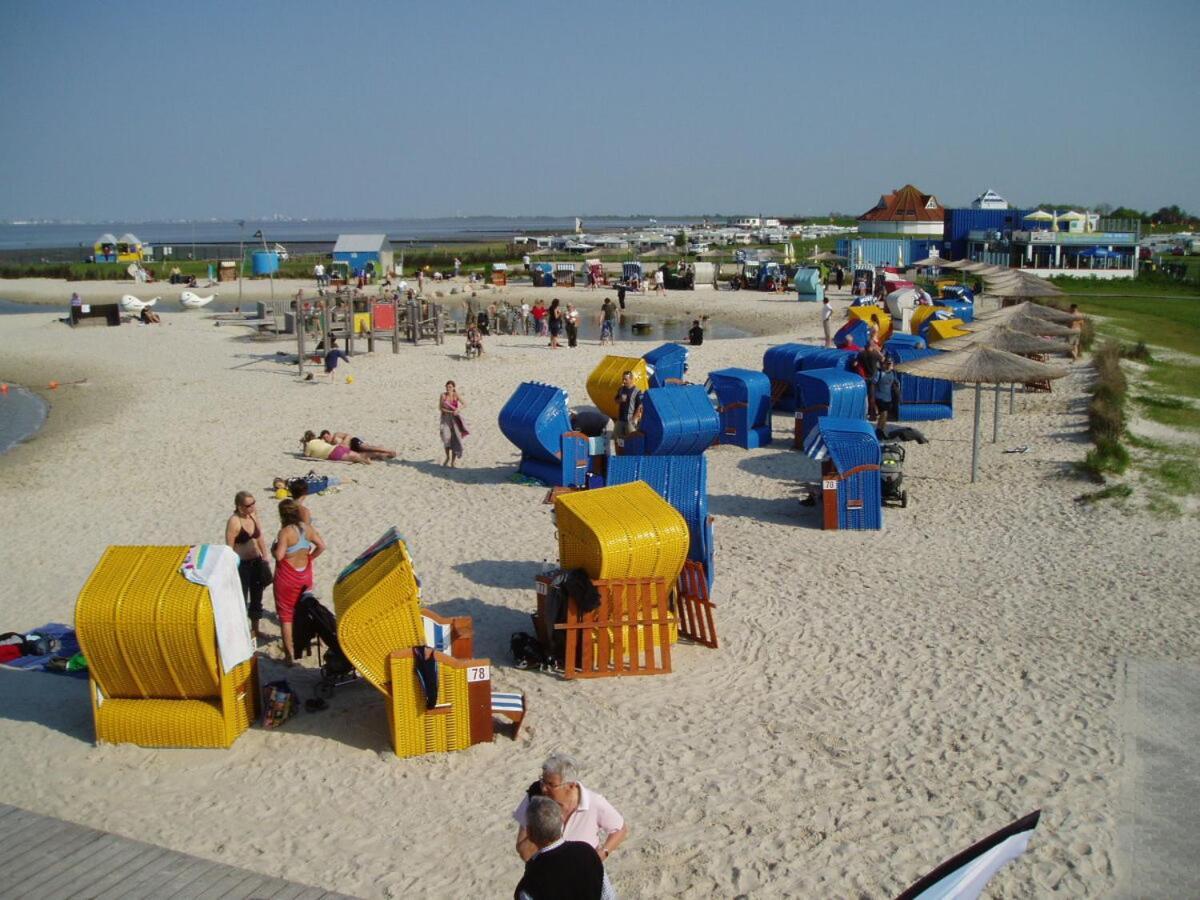 Ferienwohnung Hein Am Nordseedeich Бутьядинген Экстерьер фото